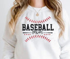Baseball Mom DTF Transfer | Vintage Style, Ready to Press