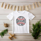 Cheer on your favorite player with this "That's My Brother" Baseball Shirt! Perfect for game days, team events, or matching family outfits. Made from Gildan Softstyle tees for a soft, comfortable fit. Available in toddler (2T-5T), youth (S-XL), and adult (S-3XL) sizes. This shirt is created using DTF printing, ensuring vibrant, long-lasting designs.
