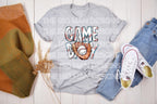 Step up your game day look with this Retro Baseball Game Day DTF Transfer! Featuring a vintage-inspired design, this transfer is perfect for creating trendy baseball shirts, sweatshirts, and more. Just press and go—no weeding required! looks good on gray
