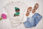 St. Patrick's Day Dachshund DTF Transfer | Lucky Wiener Dog Print