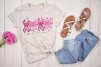 XOXO Coquette Pink Bow DTF Transfer | Romantic Valentine’s Day Print with Hearts | Ready-to-Press