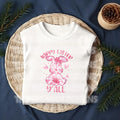 Floral Pink Toile Chinoiserie "Happy Easter Y’all" DTF Transfer | Vintage Southern Easter Transfer | Ready-to-Press