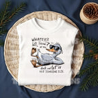 Funny Duck DTF Transfer | Relaxed Humor Shirt Print
