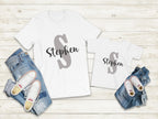 Custom Name Baby Bodysuit | Personalized Baby Boy Outfit | Name Onesie® Toddler & Youth Tee

Make your little one’s outfit extra special with this personalized name onesie featuring a bold capital letter and a stylish script name underneath. This custom baby bodysuit is a thoughtful baby shower gift, newborn coming home outfit, or a unique keepsake for first birthdays and photo shoots. youth and toddler tshirt