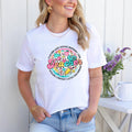 Colorful Teacher Shirt | Inspire, Motivate, Lead Design