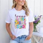 Happy Last Day of School T-Shirt or Sweatshirt in White, Natural, Black, or Grey