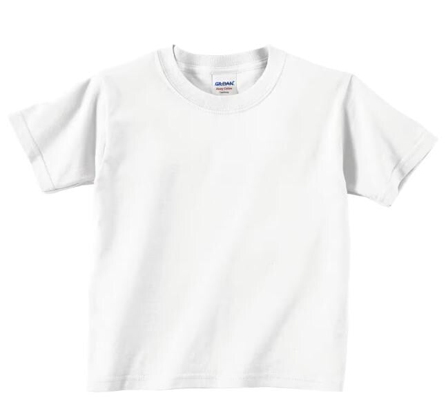 white toddler tshirt