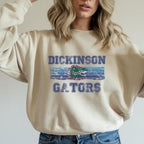 Dickinson Gators DTF transfer on a sweatshirt
