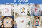 Silly goose personalized dtf transfer bundle