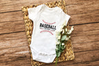 Baseball Brother Onesie® or Toddler Shirt | Custom Sports Baby Outfit | Sibling Shirt with Number
