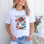 Get your customers or your craft game ready for summer with this hilarious DTF transfer! The “This Goose is Loose – For the Red, White & Booze!” design features a quirky blue goose in a red hat and sunglasses, surrounded by patriotic florals. It’s perfect for July 4th, summer BBQs, and lake parties!