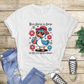 Get your customers or your craft game ready for summer with this hilarious DTF transfer! The “This Goose is Loose – For the Red, White & Booze!” design features a quirky blue goose in a red hat and sunglasses, surrounded by patriotic florals. It’s perfect for July 4th, summer BBQs, and lake parties!