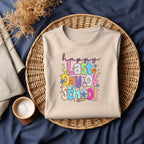 Colorful Last Day of School Sweatshirt for Teachers and Staff