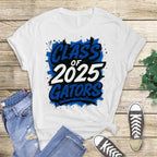 Senior 2025 Gators T-Shirt or Sweatshirt for School Spirit Days