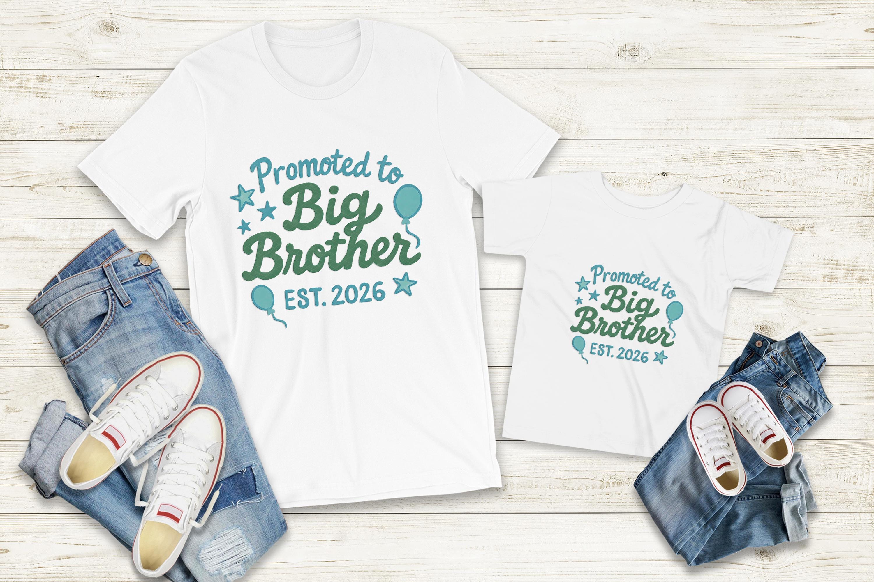 Big Brother Shirt | Pregnancy Reveal Toddler Shirt | Toddler Big Brother Outfit | New Sibling Announcement
Let your little one shine with our big brother shirt!
Perfect for a pregnancy reveal, birthday announcement, or welcoming a new sibling.