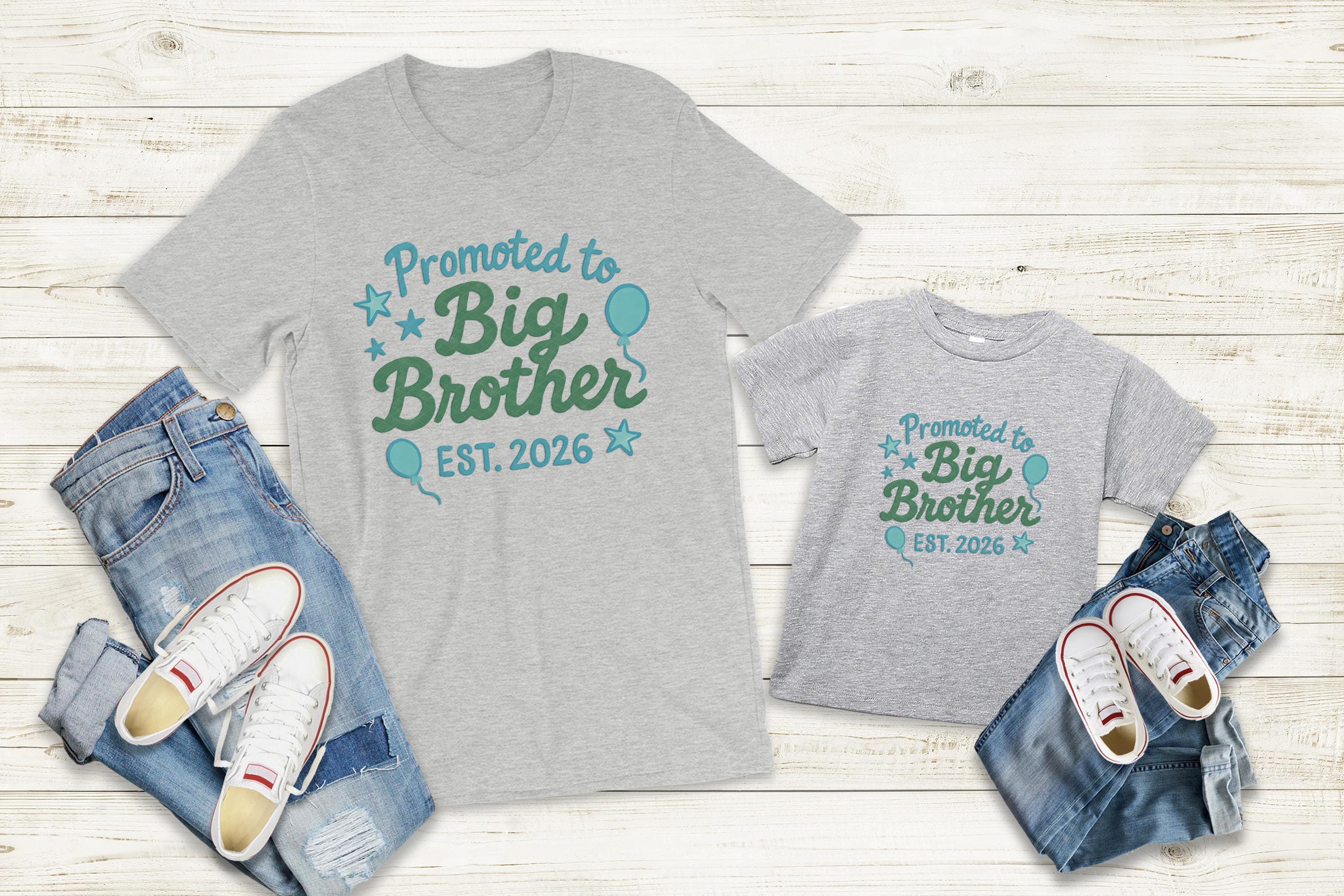 Big Brother Shirt | Pregnancy Reveal Toddler Shirt | Toddler Big Brother Outfit | New Sibling Announcement
Let your little one shine with our big brother shirt!
Perfect for a pregnancy reveal, birthday announcement, or welcoming a new sibling.