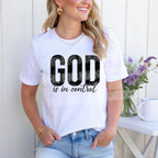 God Is In Control DTF Transfer | Faith Christian Heat Transfer | Inspirational Shirt Print Ready-to-Press
