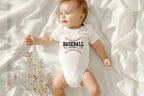 Baseball Brother Onesie® or Toddler Shirt | Custom Sports Baby Outfit | Sibling Shirt with Number