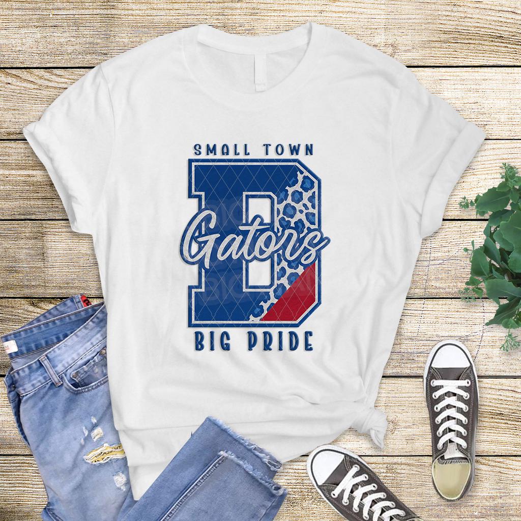 Dickinson Gators DTF Transfer Bundle - Gators Leopard Print Design