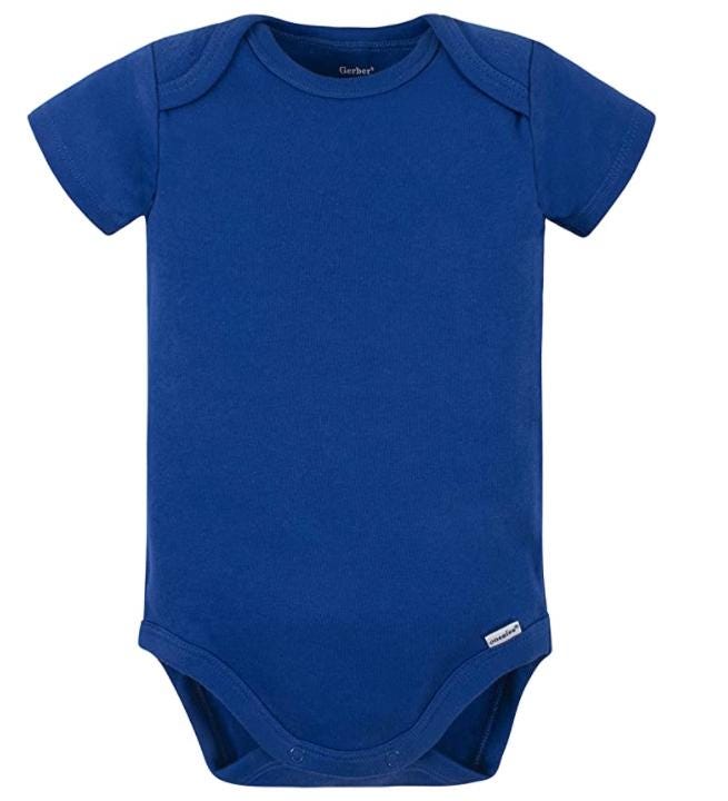 Royal blue onesie