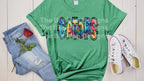 33 Gators Tie-Dye Spirit T-Shirt | DTF Printed